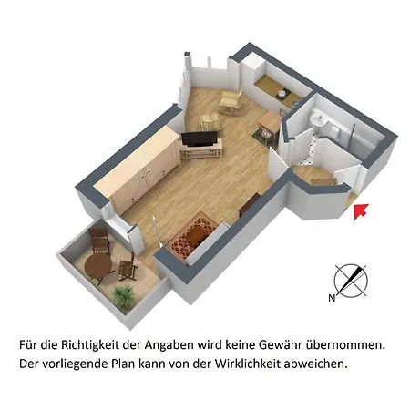 Strandperle Whg 07 Appartamento